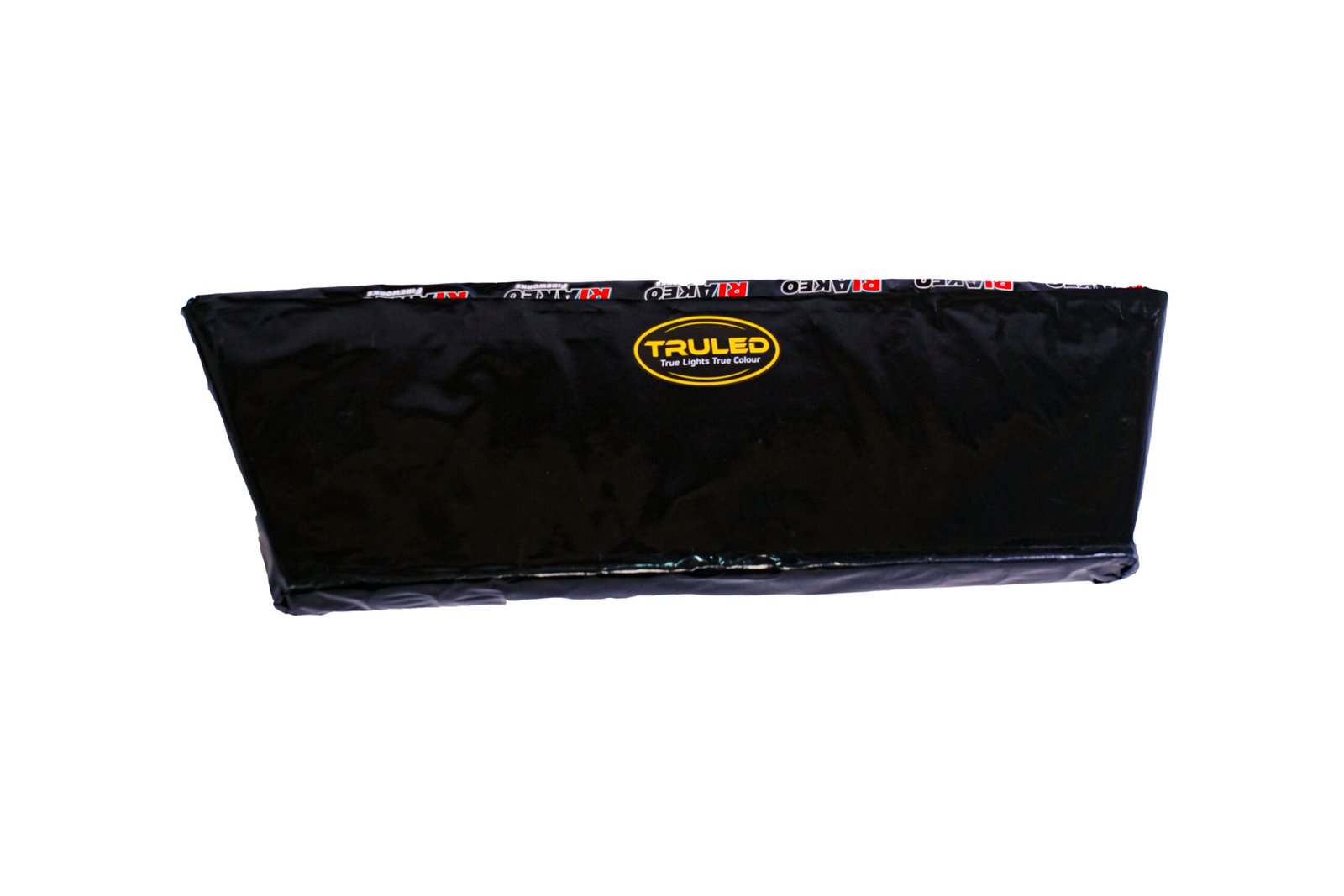 Black rectangular bag with a yellow TRULED logo reading 'True Lights True Colour' on the front edge of the package.